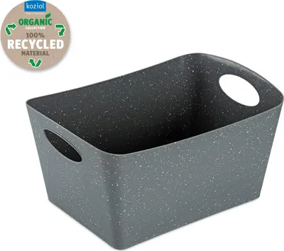 Immagine prodotto di koziol 1404120 koziol Aufbewahrungskorb 3,5 l grau 29,7 x 20,3 x 15,0 cm