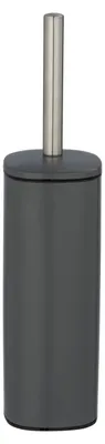 Produktbild von WENKO WC Garnitur Toiletten Bürsten Halter Stahl hochwertig Klo Bad Alassio Grau