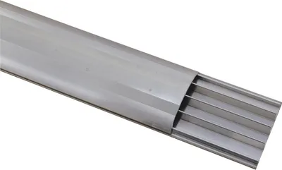 Produktbild von EUROLITE Bodenkabelkanal 75mm breit silber 2m