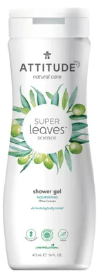 Produktbild von Natü rliches Duschgel Super Leaves Olive Leaves ( Duschgel)  473 ml