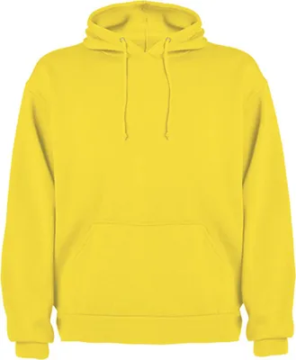 Produktbild von Roly SU1087 | Herren Sweat Capucha Hooded Sweatshirt - Farbe: Yellow 03 - Größe: S