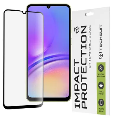 Zdjęcie produktu dla Techsuit 111D Cover Full Glass Szkło na Samsung Galaxy A05 A05s - czarne