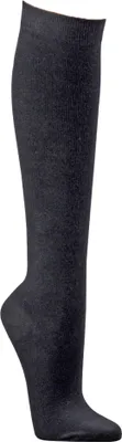 Produktbild von Reise Stützkniestrümpfe 2er Pack Kompressionssocken 35-38 schwarz Elasthan