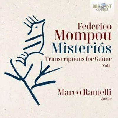 Produktbild von Mompou:Misterios,Transcriptions For Guitar,Vol.1