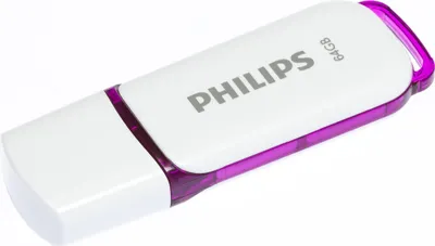 Obrázek produktu pro Philips USB 2.0 64GB Snow Edition Lila FM64FD70B/10