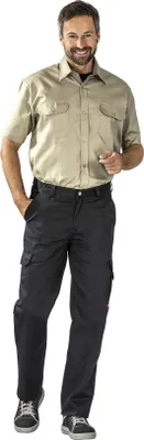 Produktbild von Planam Hemden Köperhemd 1/4 Arm khaki Gr. 41/42, 0412041