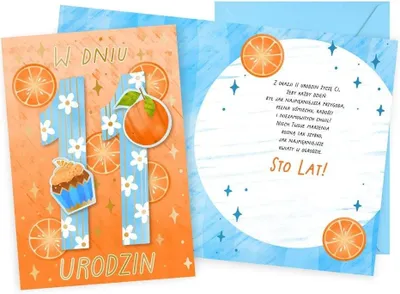 Produktbild von Geburtstagskarte 11 – Kukartka