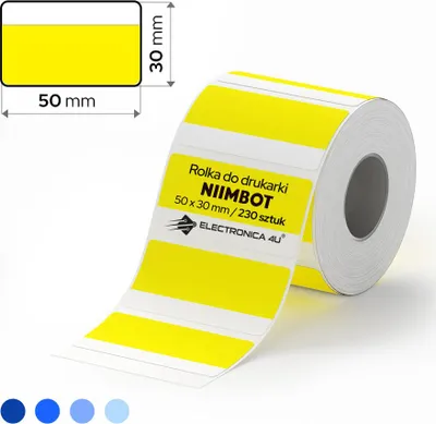 Immagine prodotto di Etichette autoadesive termiche per Niimbot B1 B21 B3S B31 50x30