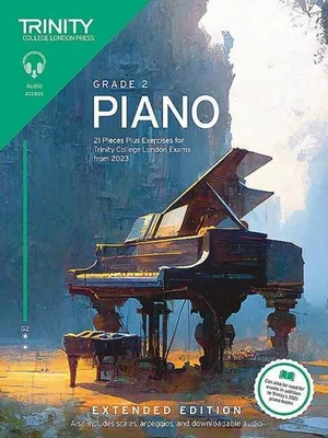Produktbild von Trinity College London Piano Exam Pieces Plus Exercises from 2023: Grade 2: Extended Edition