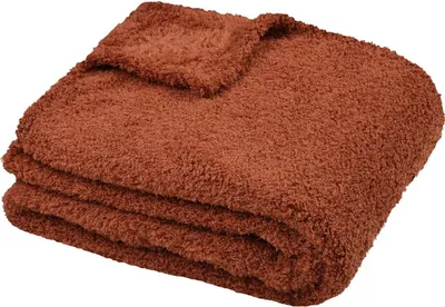 Produktbild von STOF | Decke - 130x160 cm - Orange - Kuscheldecke
