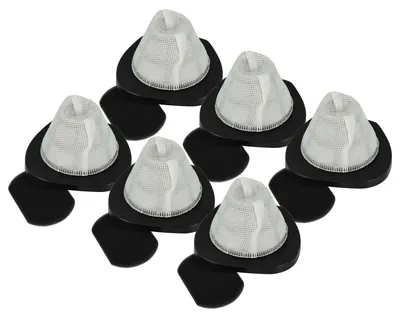 Produktbild von vhbw 6x Vormotorfilter kompatibel mit Bissell 20309, 20306, 20303, 2030, 20307, 20304, 2030H, 20301, 2030B Staubsauger - Motorschutzfilter, Abwaschbar