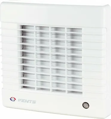 Obrázek produktu pro Vents 100 MATL axiální ventilátor do koupelny s žaluziovou klapkou a časovým doběhem