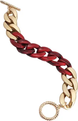 Produktbild von Armband CA-28648 - Gold / Rot für Damen KP28648