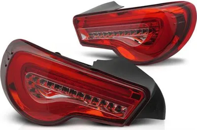 Produktbild von LED Lightbar Rückleuchten für Toyota GT86 Bj. 12-21 Rot dynamischer Blinker