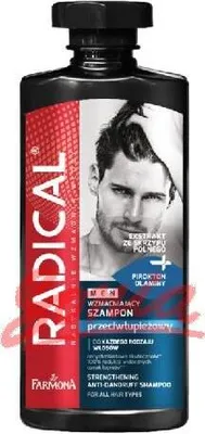 Produktbild von RADICAL MEN Stärkendes Anti-Schuppen-Shampoo