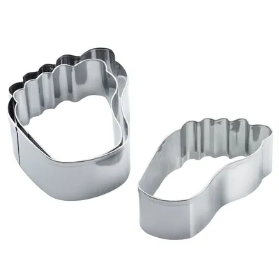 Produktbild von Westmark Ausstechformen "Füße" 3er-Set Edelstahl, 8/9,5/11 cm