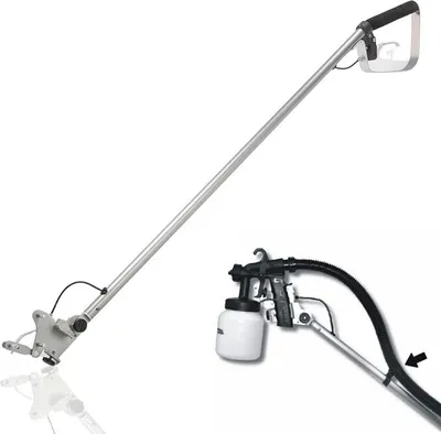 Produktbild von Best Direct Total Painter Extension Pole, Farbsprüher Teleskopstange, Farbspritzpistole Verlängerung, Silber