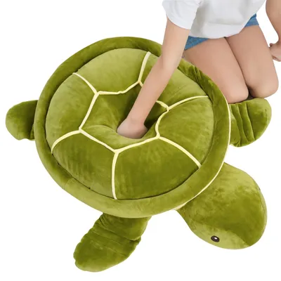 Obrázek produktu pro Omgoods - Velký plyšový želva, plyšák, 50 cm