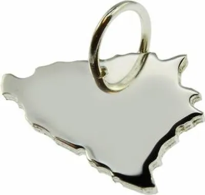 Produktbild von Bosnien Anhänger in massiv 925 Silber