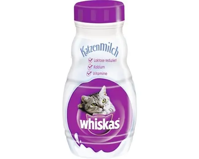 Image de Whiskas lait pour chats 6 pcs à 200ml