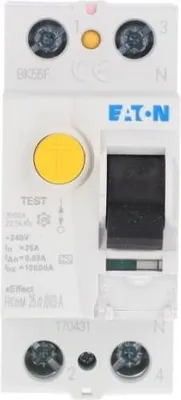 Produktbild von 2P 25A 0,03A Fehlerstromschutzschalter Typ A FRCmM-25/2/003-A 170431