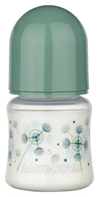 Produktbild von BabyNova PP Babyflasche Weithals Anti-Kolik 150ml Petrol