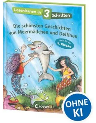 Obrázek produktu pro Lesenlernen in 3 Schritten - Die schönsten Geschichten von Meermädchen und Delfinen
