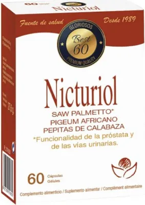 Obrázok produktu pre Bioserum Nicturiol 60 Caps Herbecom Saw Palmeto