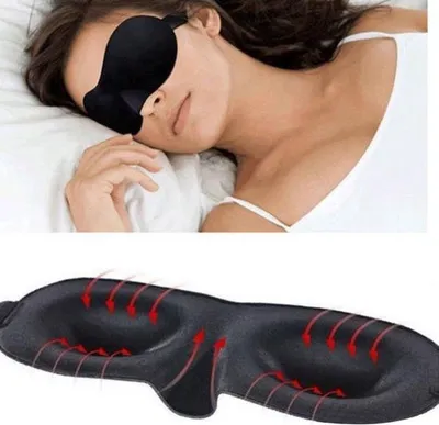 Produktbild von Jumada – Sleep Maker – Deluxe – Schlafen – 3D – Augenmaske – Erwachsene – Schwarz