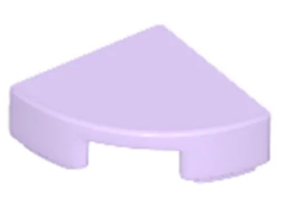 Produktbild von Lego® 1x1 Fliesen Rundecke 25269 - 1 Stück Lavendel