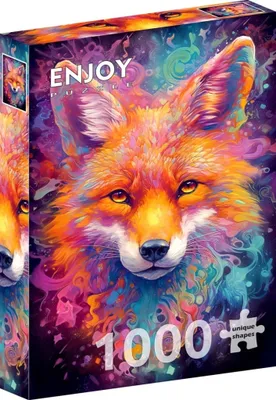 Image de Puzzle 1000 pièces Enjoy – Renard enflammé