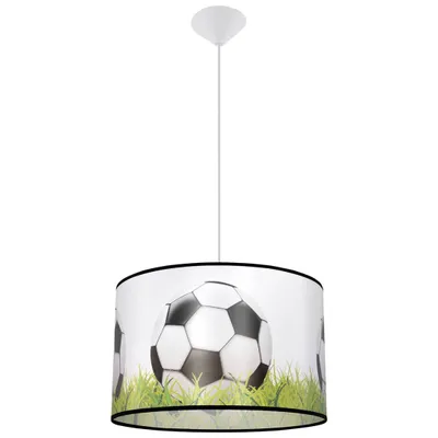 Image de Lampe suspendue FOOTBALL C 40 1xE27 15W PVC 82x40x40cm Sollux Lighting