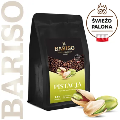 Zdjęcie produktu dla Kawa mielona BARISO PISTACJA 200g