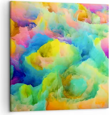Produktbild von Bild auf Leinwand - Leinwandbild - Abstraktion modern - 50x50cm - Wand Bild - Wanddeko - Wandbilder - Leinwanddruck - Bilder - Kunstdruck - Wanddekoration - Leinwand bilder - Wandkunst - AC50x50-4055
