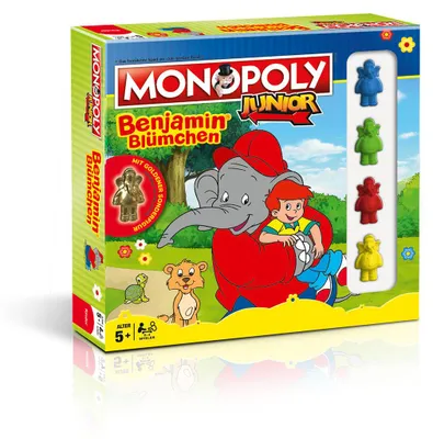 Image de Monopoly Junior Benjamin Blümchen Jeu de société Jeu allemand