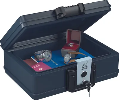 Produktbild von BASI - Dokumentenbox - DB 210M - Feuer- und wasserfest, DIN EN 15659 , 6,9 Liter - 2100-0021