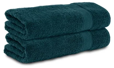 Obrázek produktu pro Komfortec sada 2 ručníků 50x100 cm ze 100% bavlny, 470 g/m², froté, měkké, petrolejové