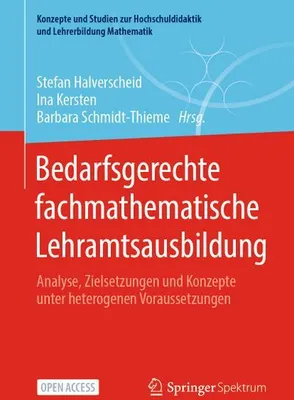 Zdjęcie produktu dla Bedarfsgerechte fachmathematische Lehramtsausbildung