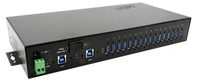 Immagine prodotto di EXSYS EX-1526HMVS Hub di interfaccia USB 3.2 Gen 1 (3.1 Gen 1) Tipo-B 5000 Mbit/s Nero (EX-1526HMVS)