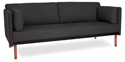 Produktbild von Dreisitzer Design Sofa 3 Sitz Couchen Polster Sofas Design Holz Textil