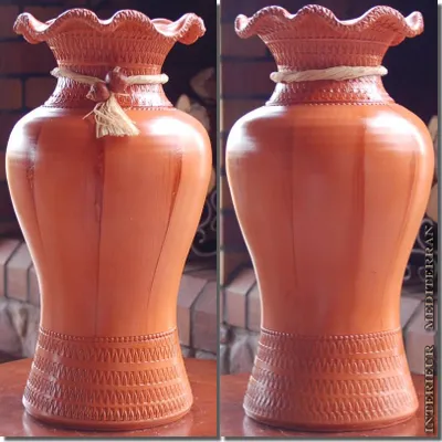 Produktbild von VASE "KLASSIK I" - Größe: ca.30 CM Hellbraun
