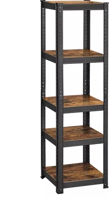 Productafbeelding van And OutdoorMatch Regal Industrie Demario - 150 x 37 x 37 cm - 1 set - Legplankensysteem - Metaal - Draagvermogen: 80 kg - Verstelbaar