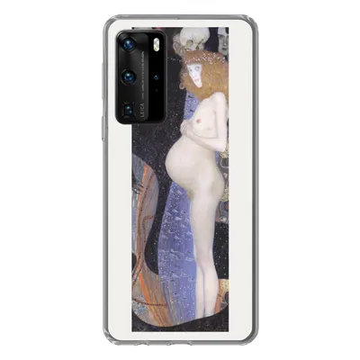 Produktbild von MuchoWow® Handyhülle Schutzhülle Hülle für Huawei P40 Pro Hoffnung I - Gustav Klimt Silikon Softcase Handy Hülle - Schutz