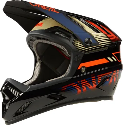 Produktbild von Oneal Backflip Eclipse Downhill Helm Farbe: Schwarz/Orange, Grösse: S
