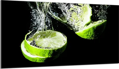 Produktbild von Herdabdeckplatte 90x52 Glaskeramikkochfeld Abdeckung Spritzschutz Glasplatte Deko Schneidebrett, Limette Schwarz