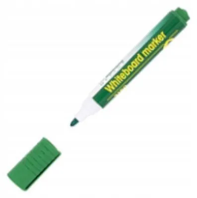 Produktbild von D.rect Whiteboard-Marker Runde Spitze Grün 1-3 mm