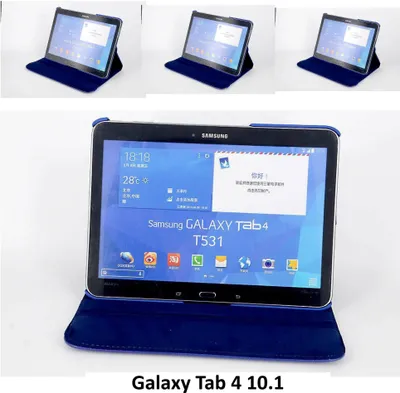 Image de Etui de protection pour Tab 4 10.1 - Bleu