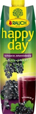Obrázek produktu pro Rauch Happy Day nektar z černého rybízu s vitaminem C 1000ml