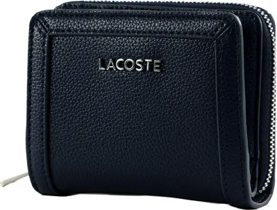 Immagine prodotto di LACOSTE portafoglio Compact Zip Wallet Marine 166 blu scuro