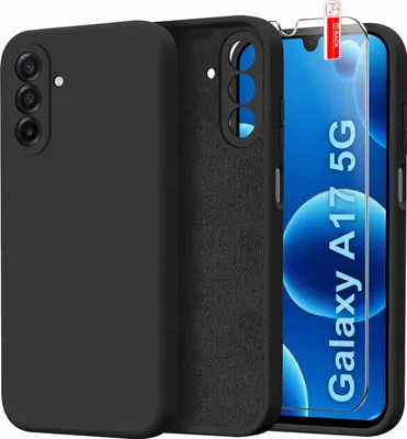 Obrázok produktu pre Puzdro pre Samsung A17 5G Puzdro Silikónové FLEXIBILNÉ + 9H OCHRANNÉ sklo
